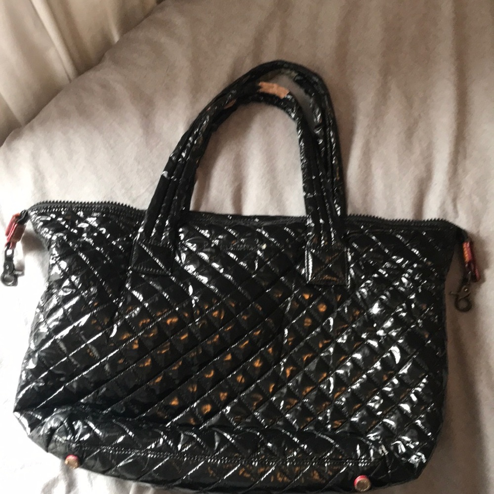 Patent Large MZ Wallace Sutton Bag